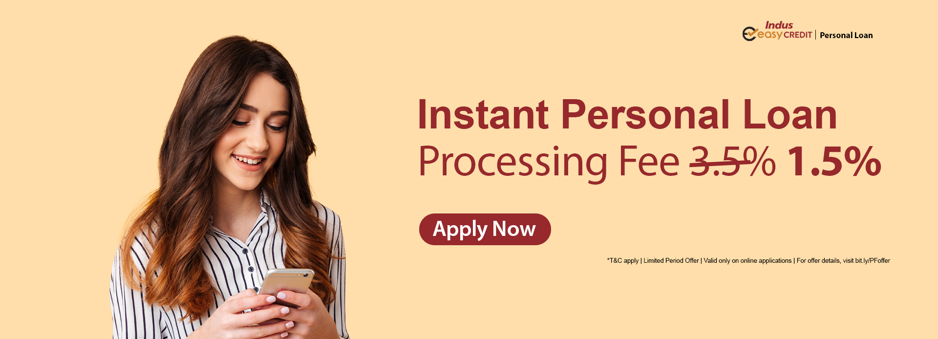 Personal loan in a Click Anytime, Anywhere