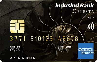 Celesta Credit Card - IndusInd Bank