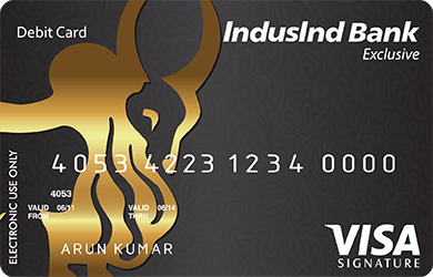 Indus Exclusive Savings Account Online - IndusInd Bank
