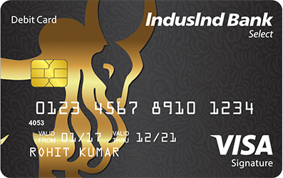 Debit Cards: Apply for Debit/ATM Card Online in India| IndusInd Bank