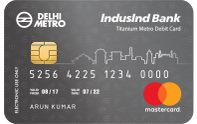 DMRC: Now with a Single Card Packed with Multiple Benefits - IndusInd Bank