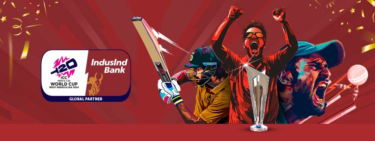 T20 World Cup with IndusInd Bank 